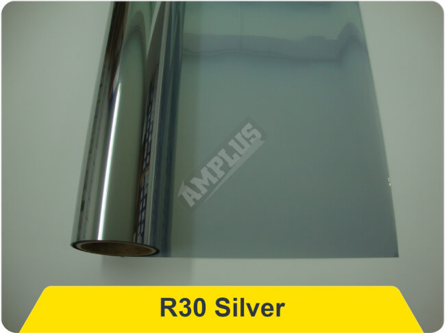Folie przeciwsłoneczne lustrzane R30 Silver