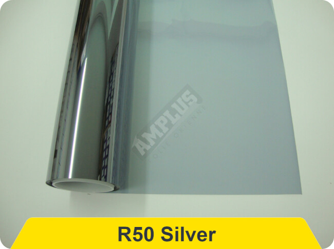 Folie przeciwsłoneczne lustrzane R50 Silver