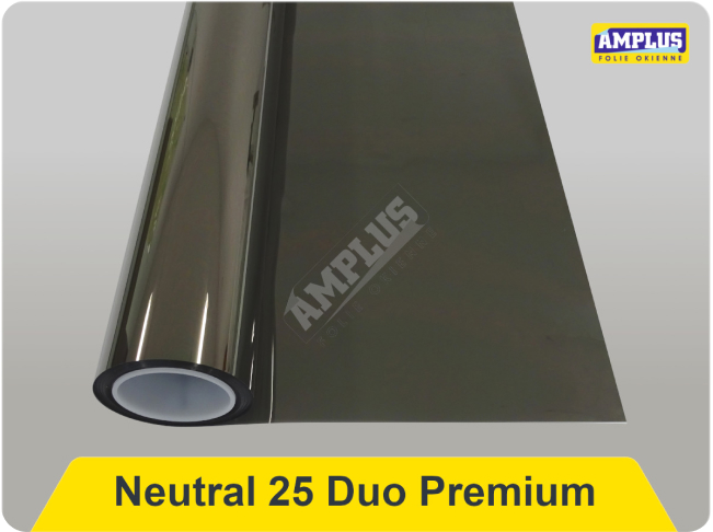 Folie przeciwsłoneczne neutralne neutral 25 duo premium